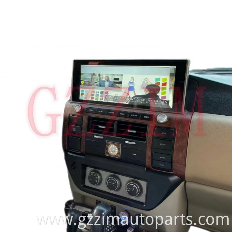 Hot Sale Car Radio IPS Android Multimedia Player GPS Navigation For Patrol Y61 2006-2023